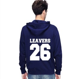 New Leavers Hoodie Solid numbers printed on the back